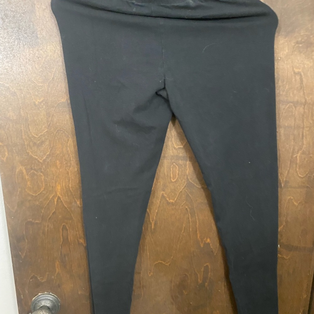 4) Four no boundaries (size 3-5) smll black leggings - Picture 11 of 13
